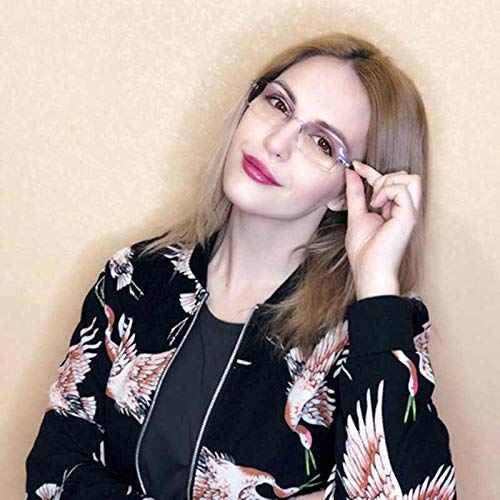 Rimless Reading Glasses – Buy 1 Get 2 FREE | Ultra-Light Comfort Readers (Pack of 3)