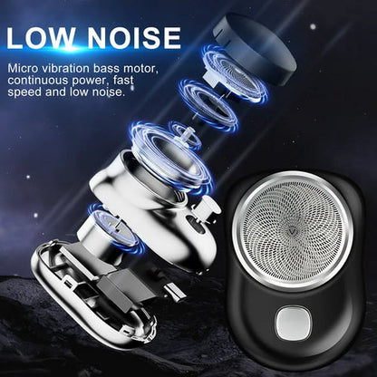 Ultra-Compact Mini Electric Shaver – USB Rechargeable Pocket Razor for Smooth Grooming