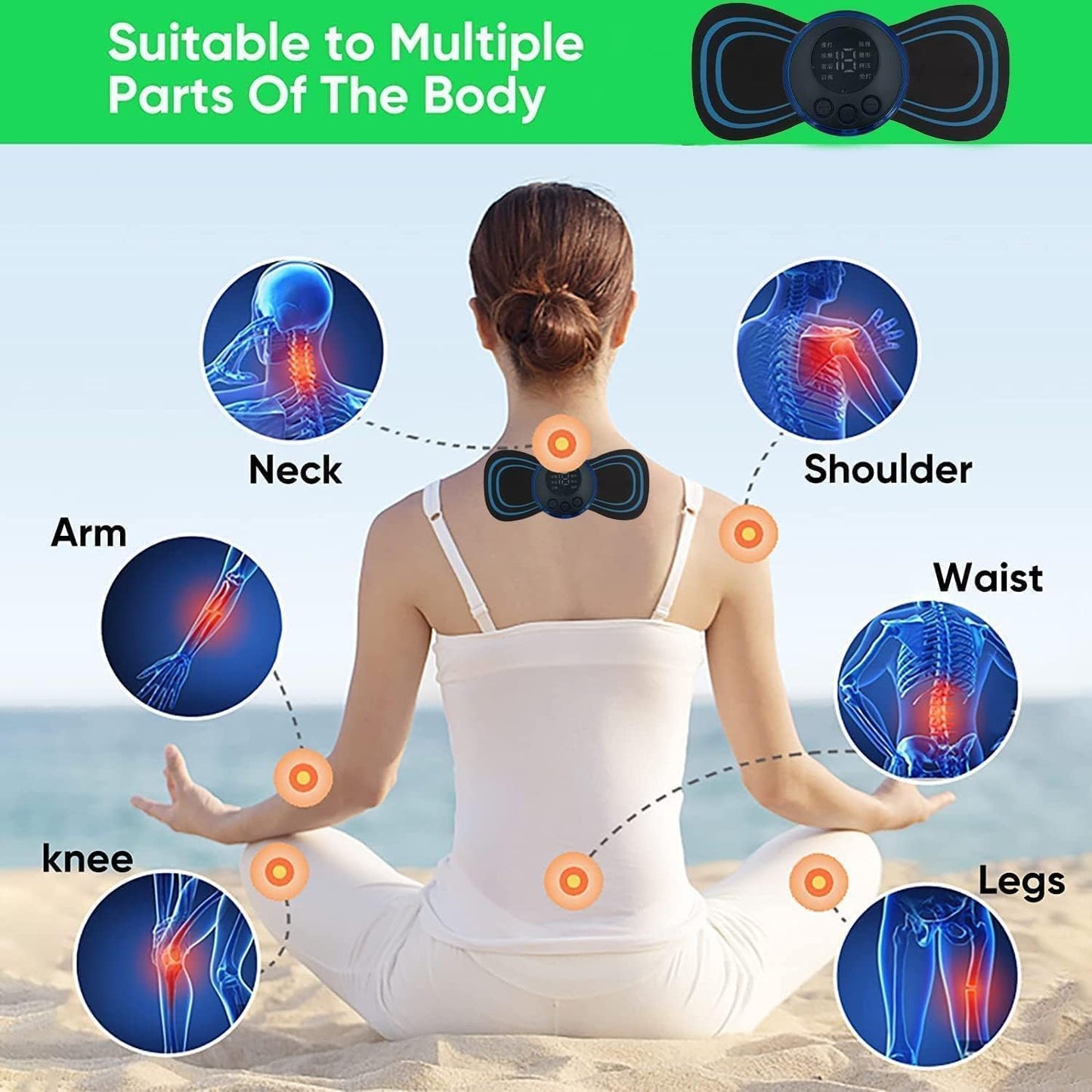 👣 Smart EMS Foot Massager Mat for Relaxation & Daily Comfort