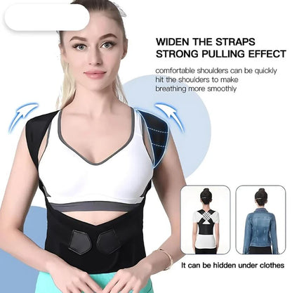 Unisex Posture Corrector Belt – Reduce Back Pain & Improve Posture Fast