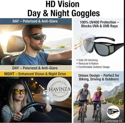 HD Vision Day & Night Goggles (Buy 1 Get 2 Free!)