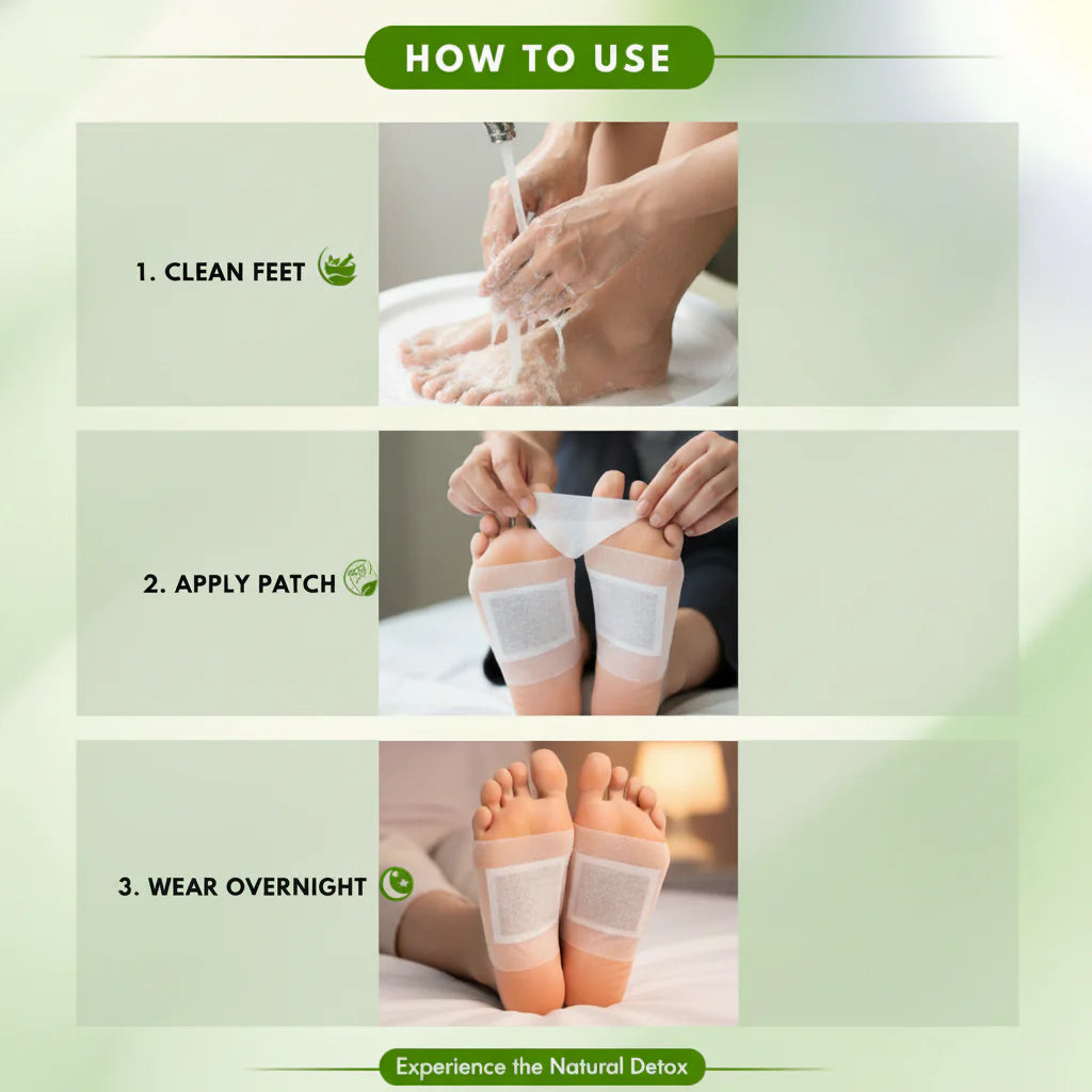 Herbal Giloy Detox Foot Patches Buy 20 Get 20 (Pack of 40)