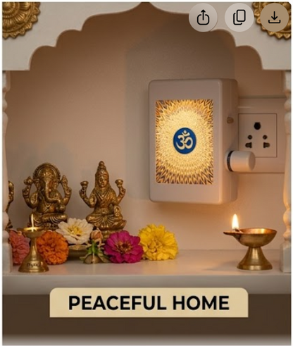 Divine 32-in-1 Continuous Mantra Chanting Device with Built-In Night Lamp