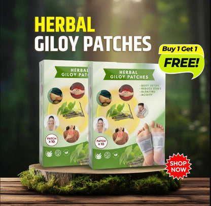 Herbal Giloy Detox Foot Patches Pack of 20