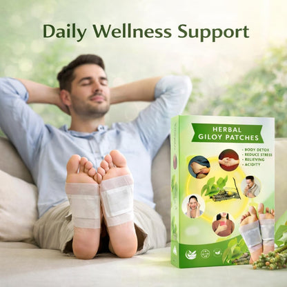 Herbal Giloy Detox Foot Patches Buy 20 Get 20 (Pack of 40)