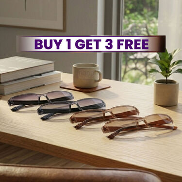Tinted Bifocal Smart Reading Glasses — Pack of 4